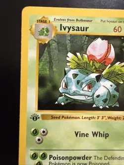 Pokemon TCG Ivysaur Base Set, 1st Edition Uncommon Card 30/102 - Image 2