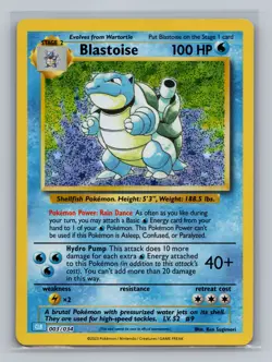Blastoise Classic Collection Trading Card Game Classic 003/034 NM - Image 1