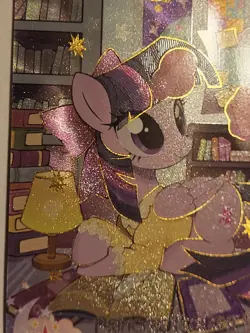 Kayou My little Pony CCG Card HY10-UR-001 Princess Twilight Sparkle Pajamas Mint - Image 3