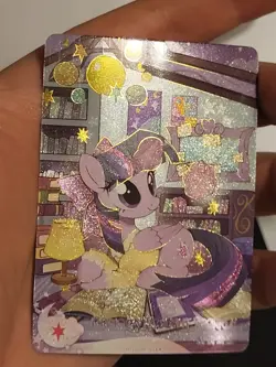 Kayou My little Pony CCG Card HY10-UR-001 Princess Twilight Sparkle Pajamas Mint - Image 5