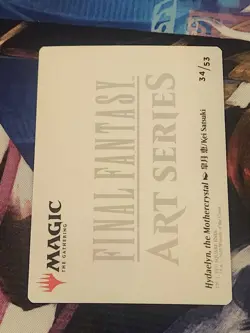 MTG Final Fantasy - Hydaelyn, The Mothercrystal - Art Card NM - Image 2