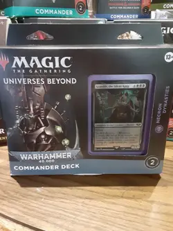 MTG Universes Beyond WARHAMMER 40,000 - COMMANDER DECK - Necron Dynasties - Image 1