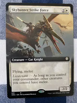 Skyhunter Strike Force *Non-Foil* EXT ART Phyrexia: All Will Be One MTG ONE - Image 1