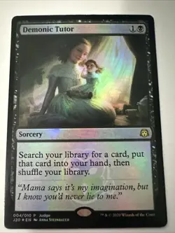 Demonic Tutor (J20) Judge Promos Foil - Image 1