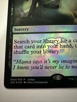 Demonic Tutor (J20) Judge Promos Foil - Image 2