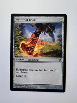 Swiftfoot Boots - MTG Commander 2013 - LP - Image 1