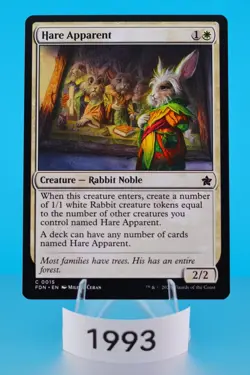 MTG Hare Apparent Foundations Regular #15 - Image 1