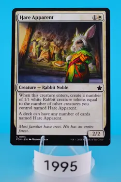 MTG Hare Apparent Foundations Regular #15 - Image 1