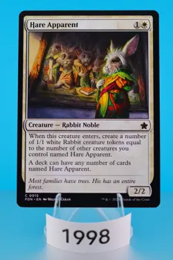 MTG Hare Apparent Foundations Regular #15 - Image 1