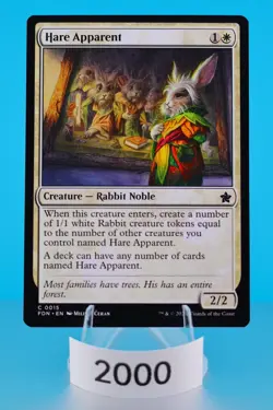MTG Hare Apparent Foundations Regular #15 - Image 1