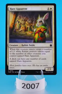 MTG Hare Apparent Foundations Regular #15 - Image 1