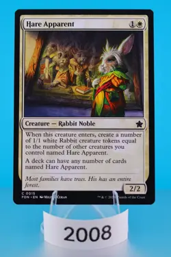 MTG Hare Apparent Foundations Regular #15 - Image 1