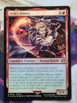 MTG Final Fantasy - Seifer Almasy - FOIL NM - Image 1