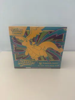 Pokemon English Ascended Heroes Pokemon Center Elite Trainer Box ETB Sealed - Image 1