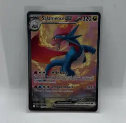 Salamence EX 187/159 Pokemon TCG Journey Together SIR NM+ - Image 1