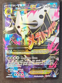 Pokemon TCG M Aggron EX XY - Primal Clash 154/160 - Image 1