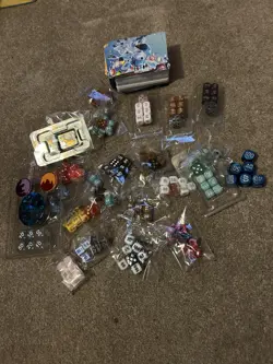 Pokemon TCG Pokemon Centre Etb Upc Dice x24 And Divders x18 Metal Dice And More - Image 1