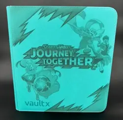 TheUnluckyCollector - Pokemon Journey Together Laser Engraved Vault X Binder NEW - Image 1
