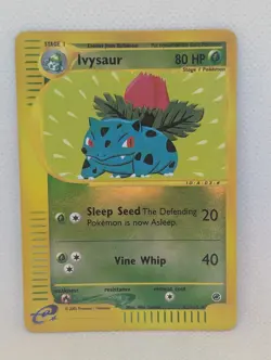 Ivysaur 082/165 Expedition Base Set Reverse Holo Rare Pokemon TCG Nintendo - Image 1