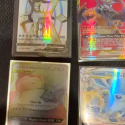 Pokemon GX VSTAR EX Holo Card Lot - Arceus, Charizard, Eevee & Snorlax (6) - Image 2