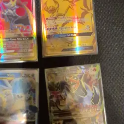 Pokemon GX VSTAR EX Holo Card Lot - Arceus, Charizard, Eevee & Snorlax (6) - Image 4