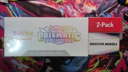 Pokemon Prismatic Evolutions Elite Trainer Box Booster Bundle Costco 2 Pack - Image 3