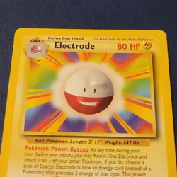 Pokemon Electrode 21/102 Base Set Regular Lightly/Moderately Played *FREE SHIP* - Image 2