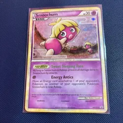 2010 POKEMON TCG SMOOCHUM HGSS13 HEARTGOLD SOULSILVER PROMO HOLO - Image 1