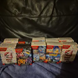 Pokemon Tcg Booster Box Half Booster Box Booster Bundle Boxes Empty 151 And More - Image 2