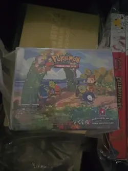 Sealed Pokemon 25th Anniversary Celebrations Mini Tin Case Display Box - 8 Tins - Image 1