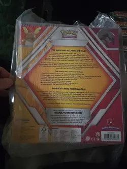 Pokemon Sun & Moon Trainer Kit Crimson Invasion Alolan Raichu & Lycanroc Sealed - Image 2