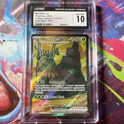 Pokemon Wo-Chien ex Sv02 Paldea Evolved 232/193 Ultra Rare Holo CGC 10 2023 - Image 1