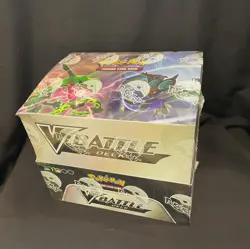 2021 Pokemon V Battle Deck Noivern & Rayquaza case of 8 SEALED - Image 1