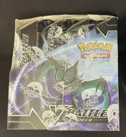 2021 Pokemon V Battle Deck Noivern & Rayquaza case of 8 SEALED - Image 4