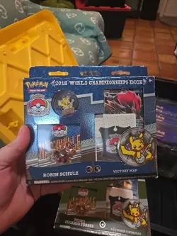 POKEMON 2018 WORLD CHAMPIONSHIP DECK. ROBIN SCHULZ. VICTORY MAP FACTORY SEALED. - Image 1