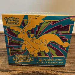 Pokemon Center Mega Evolution Ascended Heroes Elite Trainer Box ETB - Image 1