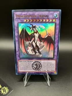 Yu-Gi-Oh! Dragonmaid Sheou BLMM-EN064 Emblazoned Ultra Rare 1st Ed *Pack Fresh* - Image 1