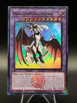 Yu-Gi-Oh! Dragonmaid Sheou BLMM-EN064 Emblazoned Ultra Rare 1st Ed *Pack Fresh* - Image 3