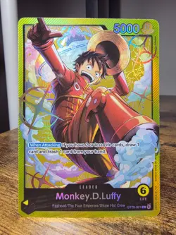 Monkey.D.Luffy (001) ST29-001 Starter Deck 29: Egghead Foil NM One Piece - Image 1