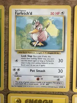 Pokemon Base Set 4th Print 12 Card Common Uncommon Lot 1999-2000 WOTC - LP/NM - Image 2