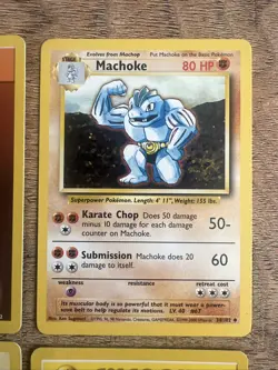 Pokemon Base Set 4th Print 12 Card Common Uncommon Lot 1999-2000 WOTC - LP/NM - Image 3