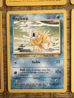 Pokemon Base Set 4th Print 12 Card Common Uncommon Lot 1999-2000 WOTC - LP/NM - Image 4