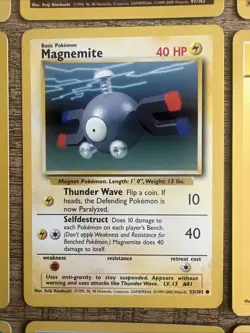 Pokemon Base Set 4th Print 12 Card Common Uncommon Lot 1999-2000 WOTC - LP/NM - Image 5