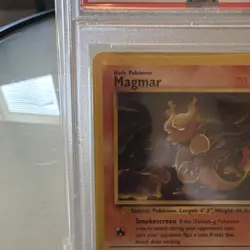 Pokemon Magmar Fossil 39/62 PSA 9 Mint Unlimited Regular Uncommon 1999 Card - Image 3