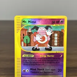 Mr. Mime #95a/147 Aquapolis - Reverse Holo Pokemon Card - Image 3