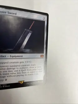 Buster Sword Nonfoil Card #0255 MTG LP - Image 2