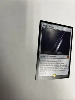 Buster Sword Nonfoil Card #0255 MTG LP - Image 5