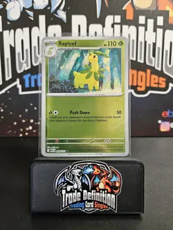 009/132 BAYLEEF REVERSE HOLO MEGA EVOLUTION POKEMON CARD - Image 1
