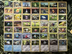 49 Pokemon Yuka Morii Card Lot (No Duplicates) - Image 1