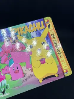 Pikachu 222 Carddass Anime Collection 1999 Pokemon Card Japanese - Image 3